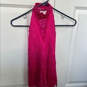 Weissman Pink Front Halter Costume